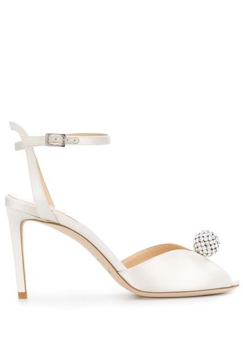 Jimmy Choo 'Sacora' Sandalen - Weiß