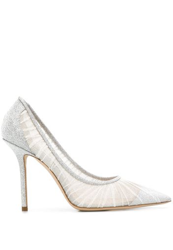 Jimmy Choo 'Love' Pumps, 100mm - Silber