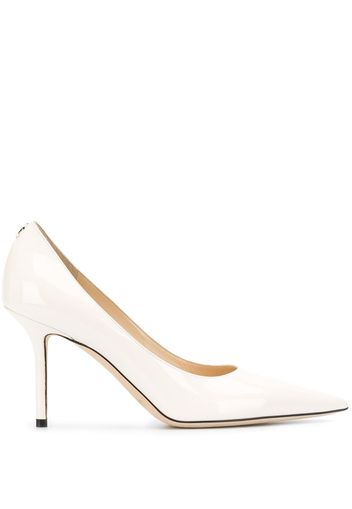 Jimmy Choo 'Love' 85mm Pumps - Weiß