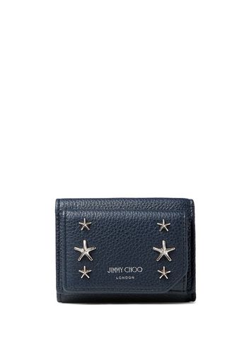 Jimmy Choo Beale Portemonnaie mit Sternapplikation - Blau