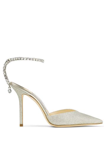 Jimmy Choo Saeda Pumps 100mm - Weiß