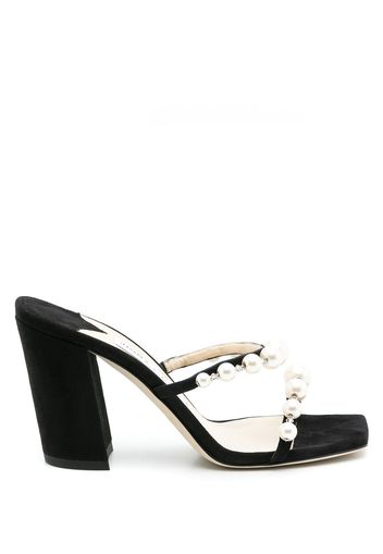 Jimmy Choo Amara Sandalen 85mm - Schwarz