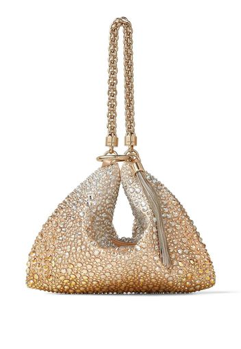 Jimmy Choo Clutch mit Kristallen - Gold