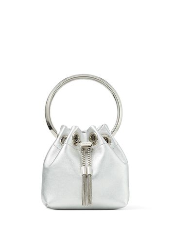 Jimmy Choo Bon Bon Beuteltasche - Silber