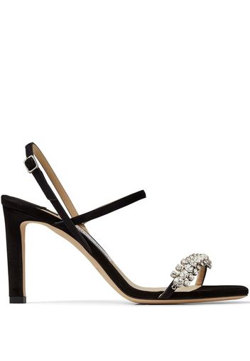 Jimmy Choo Sandalen 85mm - Schwarz