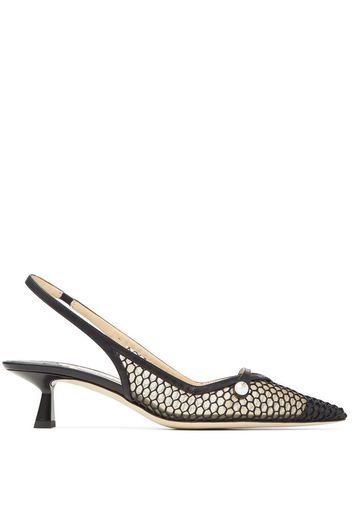 Jimmy Choo Amita 45mm slingback pumps - Schwarz