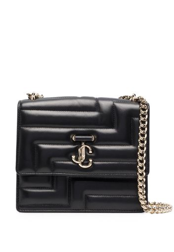 Jimmy Choo Varenne quilted shoulder bag - Schwarz