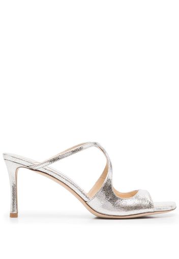 Jimmy Choo Anise 75mm mules - Grau