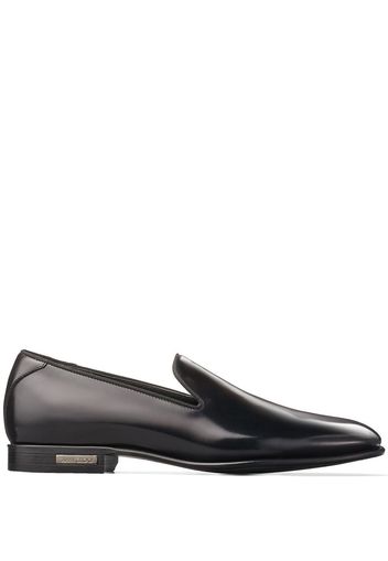 Jimmy Choo Thame round-toe loafers - Schwarz