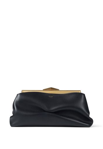 Jimmy Choo diamond frame clutch bag - Schwarz