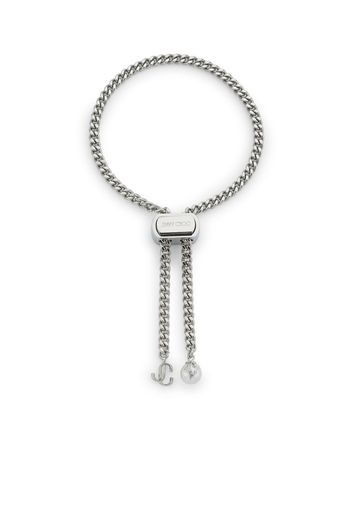 Jimmy Choo Bon Bon pearl-detail bracelet - Silber