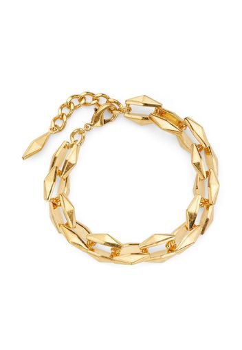 Jimmy Choo Diamond chain-link bracelet - Gold