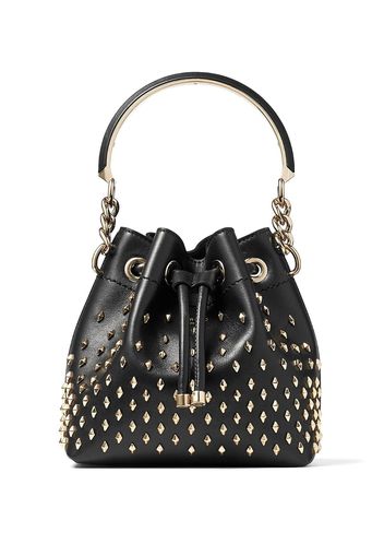 Jimmy Choo Bon Bon Bucket stud-embellishment bag - Schwarz