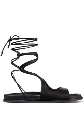 Jimmy Choo Klassische Römersandalen - Schwarz