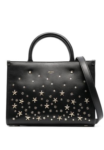 Jimmy Choo Varenne studded leather tote bag - Schwarz