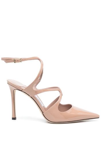 Jimmy Choo Pumps mit spitzer Kappe 100mm - Rosa