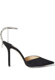 Jimmy Choo Pumps mit Kristallen 100mm - Schwarz