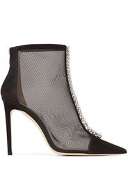 Jimmy Choo Bing Stiefeletten 100mm - Schwarz