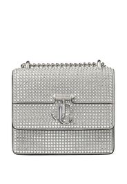 Jimmy Choo extra-small crystal-embellished Varenne bag - Grau