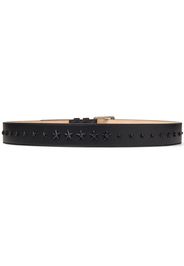 Jimmy Choo Archer star-studded 40mm belt - Schwarz