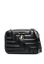 Jimmy Choo Varenne quilted leather shoulder bag - Schwarz