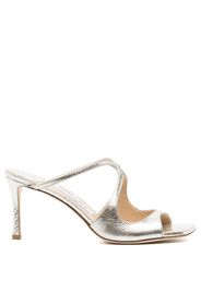 Jimmy Choo Anise Mules 75mm - Silber