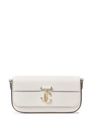 Jimmy Choo Varenne Schultertasche - Weiß