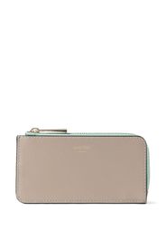 Jimmy Choo Lise-Z zip-up purse - Nude