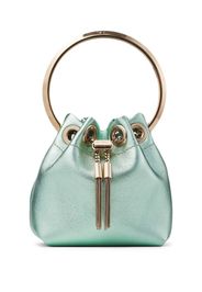 Jimmy Choo Bon Bon micro bucket bag - Grün