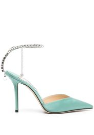 Jimmy Choo Saeda 100mm pumps - Grün