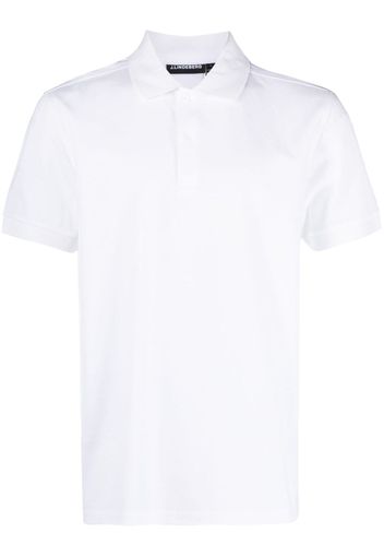 J.Lindeberg Troy logo-print cotton polo shirt - Weiß