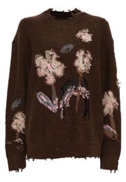 JNBY Sweatshirt mit Blumenmuster - Braun