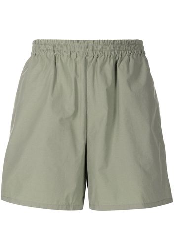 John Elliott sage Himalayan shorts - Grün