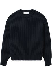 John Elliott Capri Pullover mit rundem Ausschnitt - Schwarz