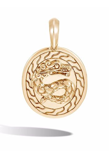 John Hardy 18kt yellow gold Legends Naga pendant