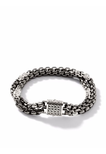 John Hardy Classic Chain Venezianerketten-Armband - Schwarz