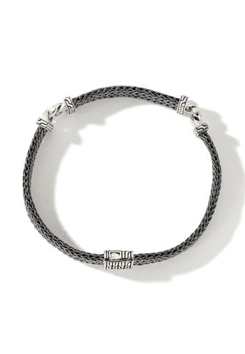 John Hardy Kettenarmband mit Diamanten - Silber