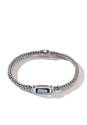 John Hardy Classic Chain topaz bracelet - Silber