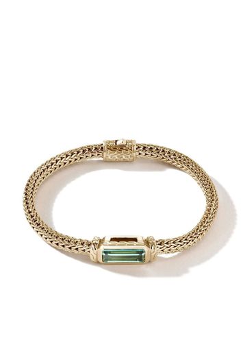 John Hardy 18kt yellow gold Classic Chain tourmaline bracelet