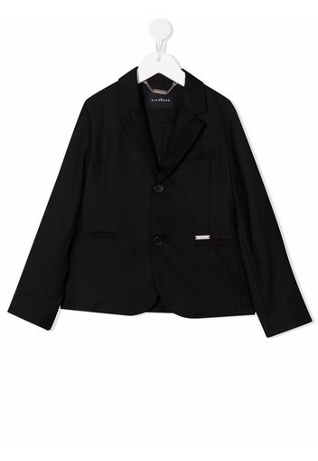 John Richmond Junior single-breasted blazer - Schwarz