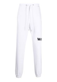 John Richmond Jogginghose mit Logo-Print - Weiß