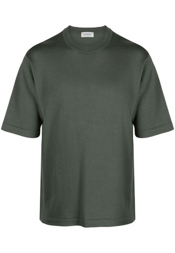 John Smedley Klassisches T-Shirt - Grün