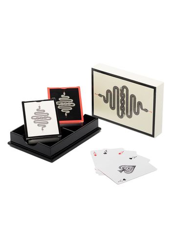 Jonathan Adler Eden card deck set - Schwarz