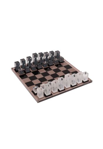 Jonathan Adler JON AD ACRYLIC CHESS SET - Schwarz