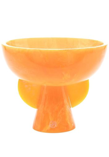 Jonathan Adler Mustique Pedestal bowl (23cm) - Orange