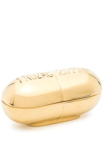 Jonathan Adler Prozac Pill box - Gold