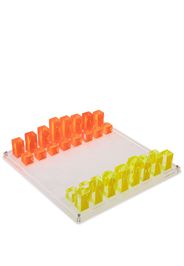 Jonathan Adler JON AD ACRYLIC CHESS SET - Nude