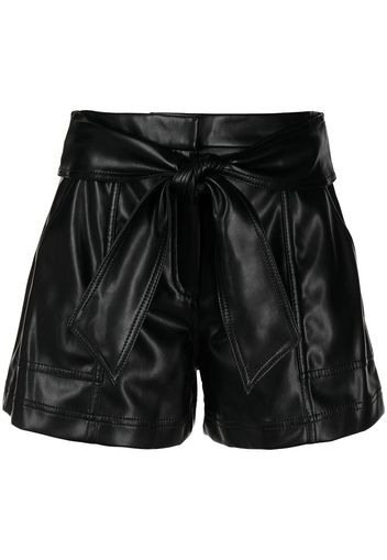 Jonathan Simkhai Core Mari faux leather shorts - Schwarz