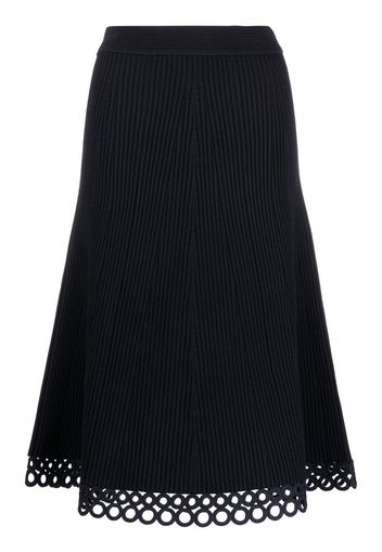 Jonathan Simkhai A-line knitted skirt - Schwarz