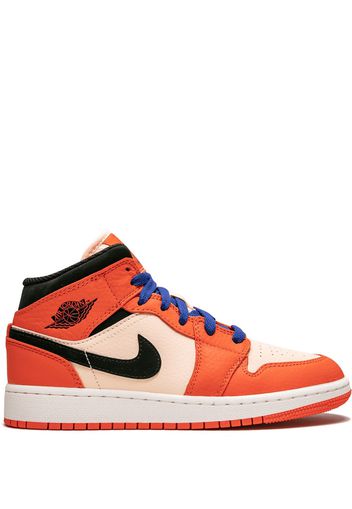 Jordan Kids Air Jordan 1 Mid Sneakers - Orange